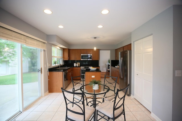 1061 Franklin St, Mundelein, IL 60060 - dining room featuring recessed lighting and light tile patterned flooring