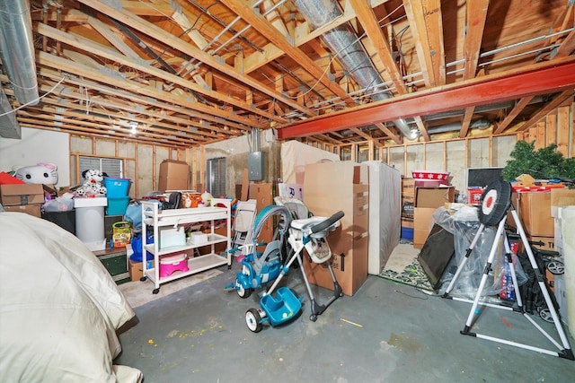 1140 Willoby Ln, Elgin, IL 60120 - view of unfinished below grade area