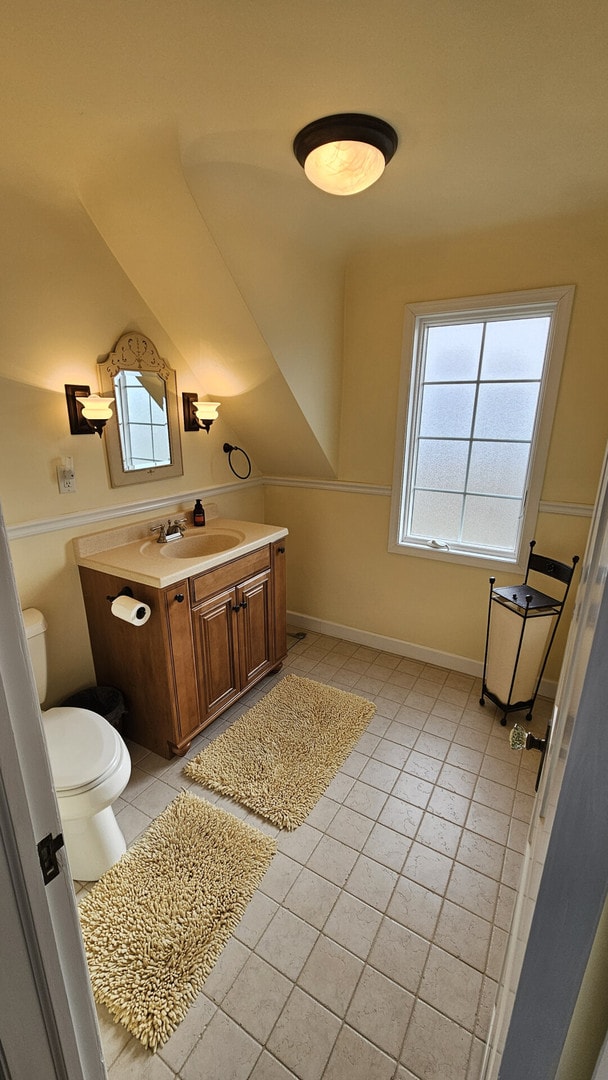 40752 N Grand Ave, Antioch, IL 60002 - bathroom featuring tile patterned floors, vanity, and plenty of natural light