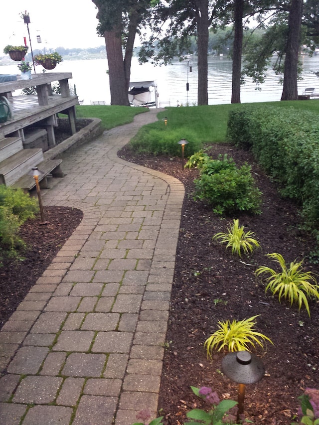 40752 N Grand Ave, Antioch, IL 60002 - view of patio / terrace with a water view