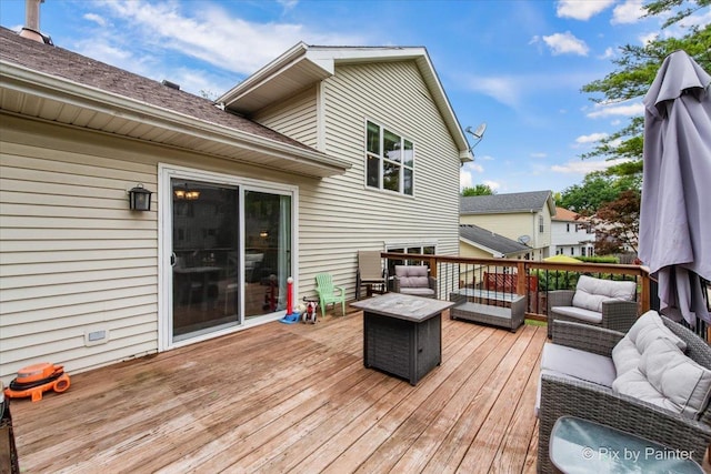 903 Pin Oak Cir, Cary, IL 60013 - wooden terrace featuring an outdoor living space