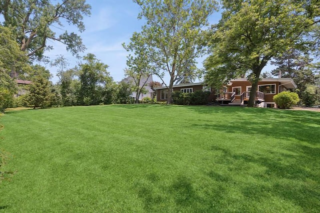 7370 Forest Hill Rd, Burr Ridge, IL 60527 - view of green lawn
