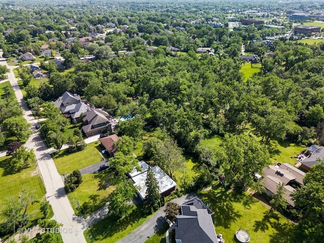 7370 Forest Hill Rd, Burr Ridge, IL 60527 - aerial perspective of suburban area