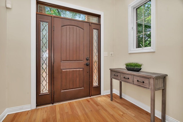 2319 Hutchison Rd, Flossmoor, IL 60422 - foyer entrance featuring light wood-style flooring and plenty of natural light