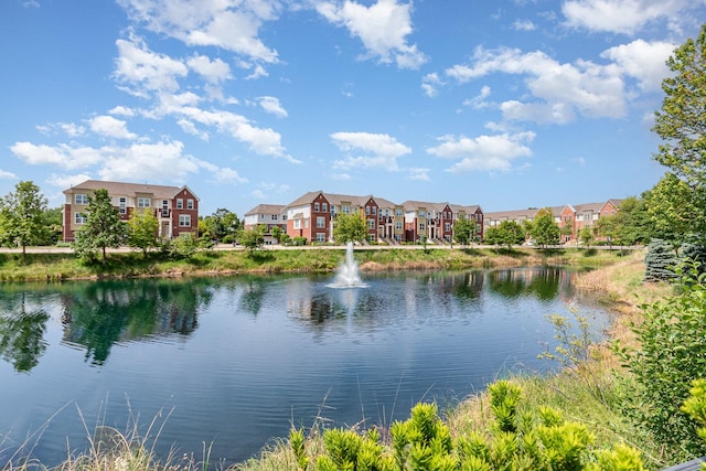 1199 E Port Clinton Rd Unit 305, Vernon Hills, IL 60061 - water view with nearby suburban area