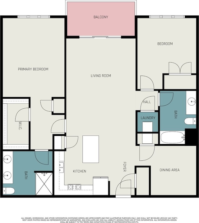 1199 E Port Clinton Rd Unit 305, Vernon Hills, IL 60061 - view of home floor plan