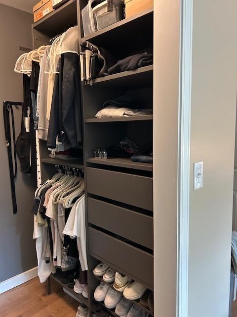 110 S Dunton Ave Unit 4G, Arlington Heights, IL 60005 - spacious closet with wood finished floors