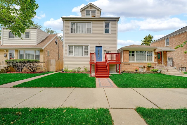 5424 N Lotus Ave, Chicago, IL 60630 - american foursquare style home featuring brick siding