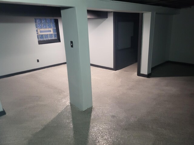 8629 S Union Ave, Chicago, IL 60620 - finished basement with carpet and baseboards