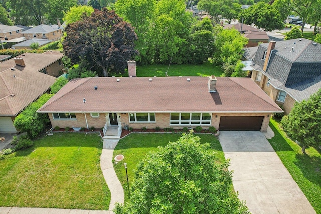 7248 N Kildare Ave, Lincolnwood, IL 60712 - aerial perspective of suburban area