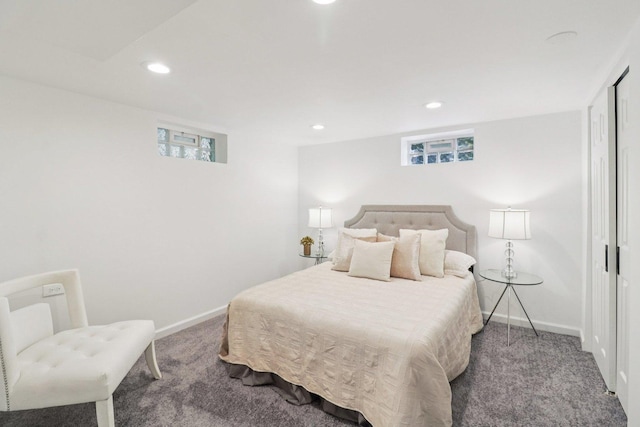7248 N Kildare Ave, Lincolnwood, IL 60712 - bedroom with carpet, recessed lighting, and multiple windows