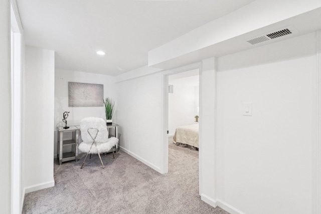 7248 N Kildare Ave, Lincolnwood, IL 60712 - carpeted office space featuring baseboards and recessed lighting