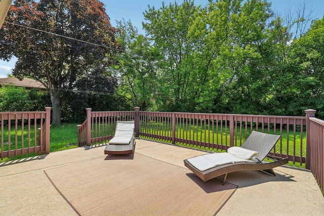 7248 N Kildare Ave, Lincolnwood, IL 60712 - view of patio / terrace featuring a deck