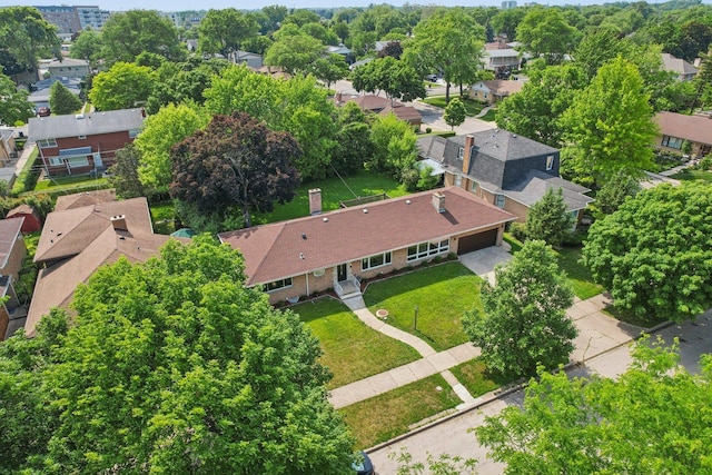 7248 N Kildare Ave, Lincolnwood, IL 60712 - aerial view of residential area