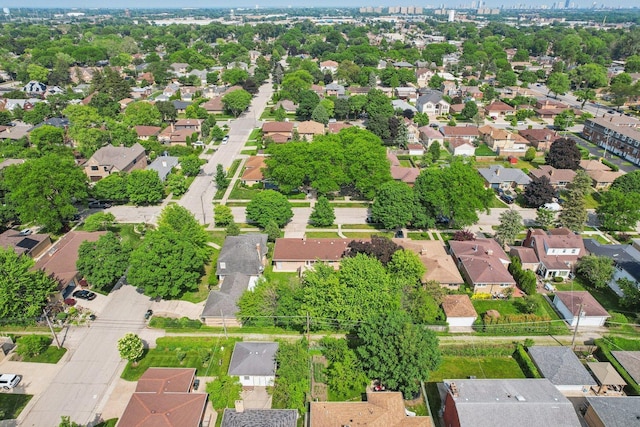 7248 N Kildare Ave, Lincolnwood, IL 60712 - aerial overview of property's location featuring nearby suburban area