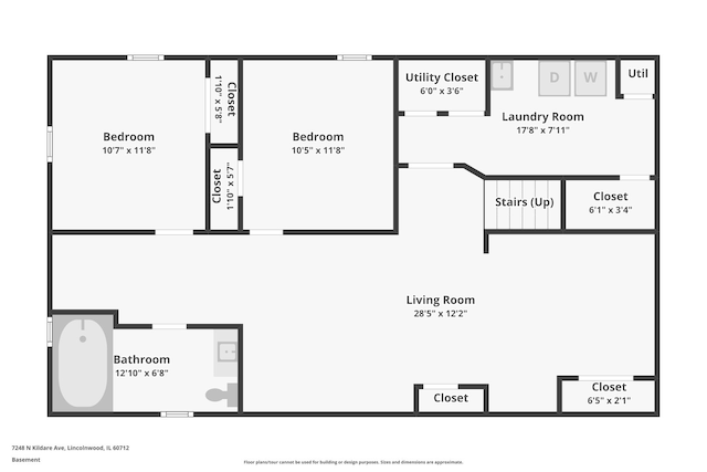 7248 N Kildare Ave, Lincolnwood, IL 60712 - view of home floor plan