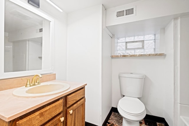 2713 W 24th Pl, Chicago, IL 60608 - bathroom featuring vanity and toilet