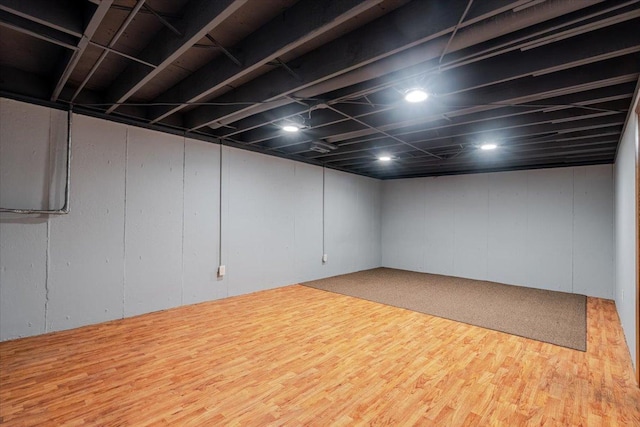 106 Sandra Ln, Normal, IL 61761 - finished basement featuring wood finished floors