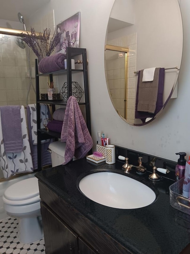 853 Greenbriar Ln, University Park, IL 60484 - full bath featuring tiled shower and vanity