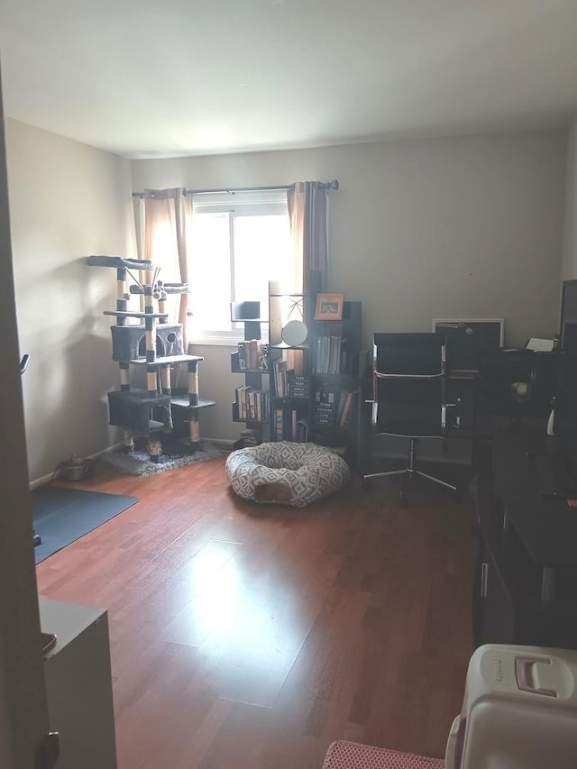853 Greenbriar Ln, University Park, IL 60484 - office featuring wood finished floors