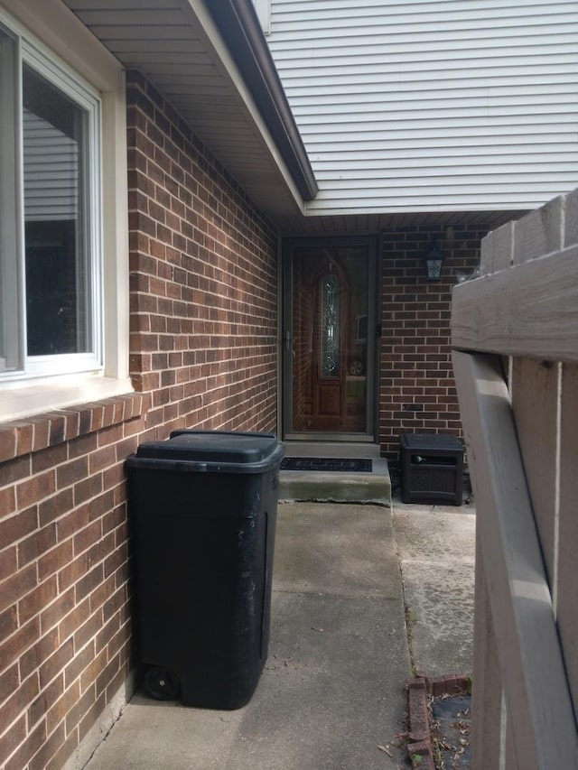 853 Greenbriar Ln, University Park, IL 60484 - property entrance featuring brick siding