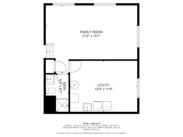 509 E Illinois St, Wheaton, IL 60187 - view of room layout