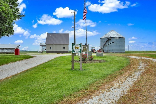 708 N 1950th Rd, Tonica, IL 61370 - view of street featuring a barn