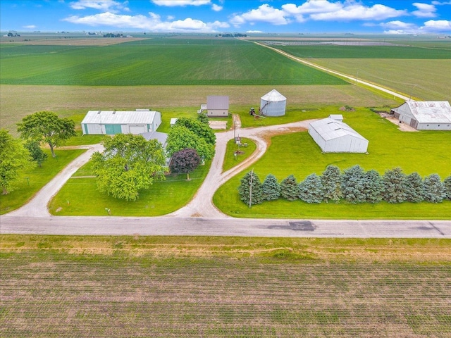 708 N 1950th Rd, Tonica, IL 61370 - overview of rural landscape featuring rows of crops