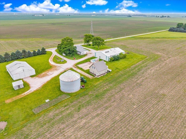 708 N 1950th Rd, Tonica, IL 61370 - aerial view of sparsely populated area with extensive farmland