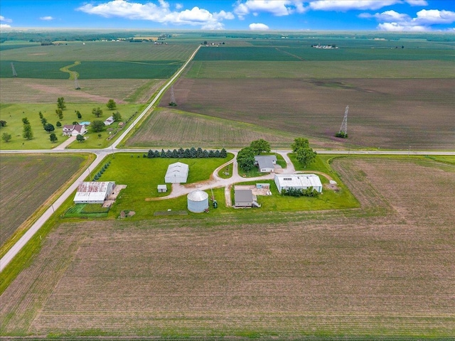 708 N 1950th Rd, Tonica, IL 61370 - aerial view of sparsely populated area featuring farmland