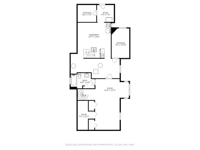 2635 Poplar Ave, Evanston, IL 60201 - view of floor plan / room layout