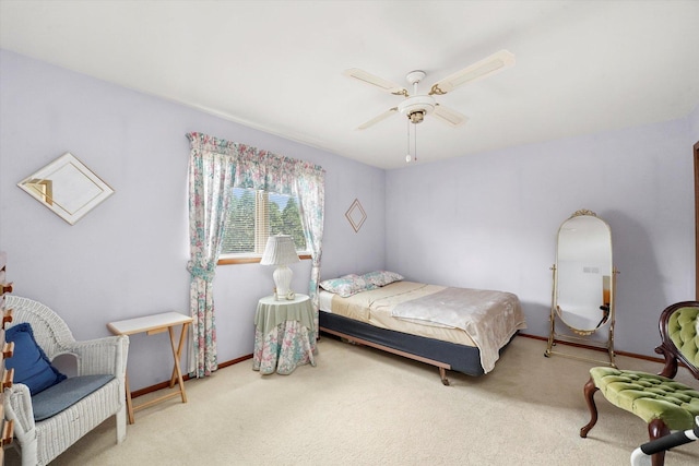 9242 Pembrooke Ln, Orland Park, IL 60462 - bedroom with carpet flooring and a ceiling fan