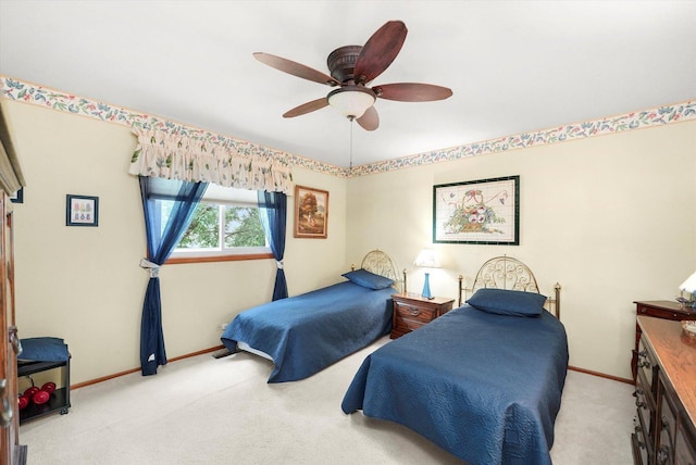 9242 Pembrooke Ln, Orland Park, IL 60462 - bedroom featuring carpet flooring and ceiling fan