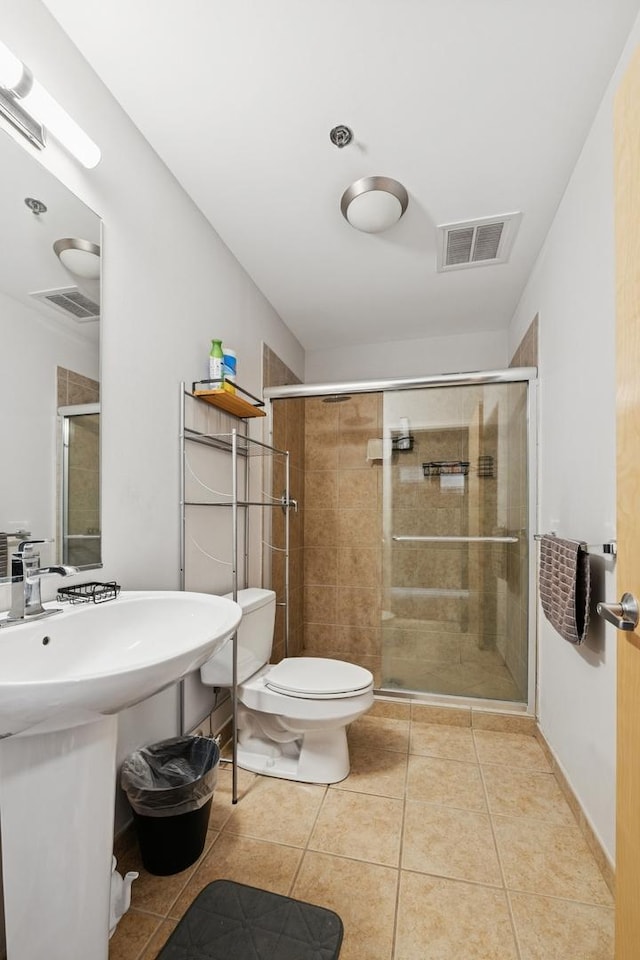 1620 S Michigan Ave Unit 601, Chicago, IL 60616 - full bathroom with a stall shower and tile patterned flooring