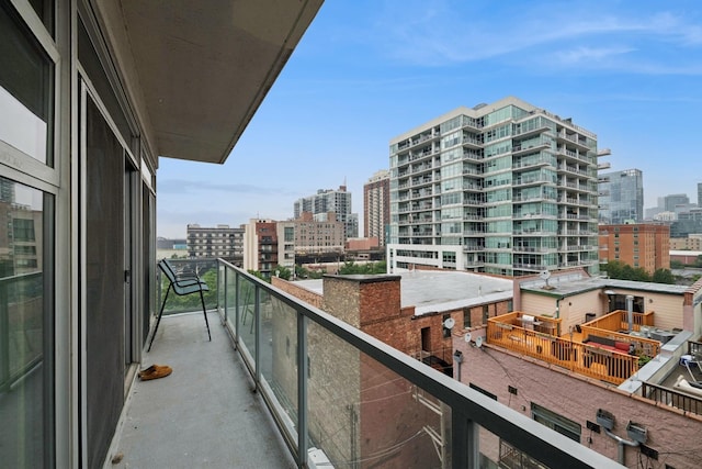 1620 S Michigan Ave Unit 601, Chicago, IL 60616 - balcony featuring a view of city
