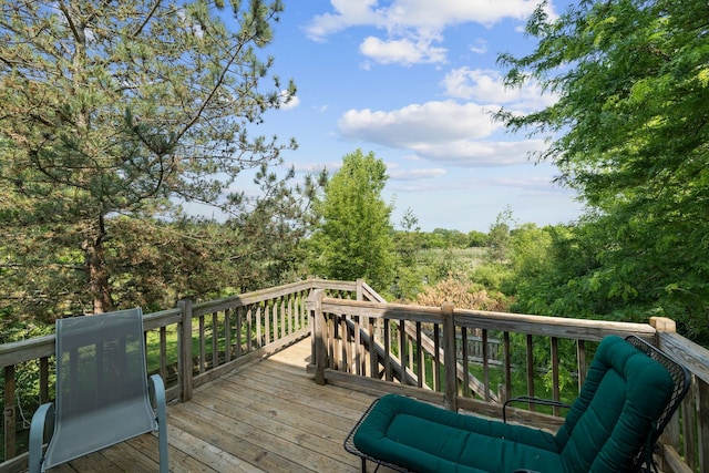 1361 Amherst Ct, Grayslake, IL 60030 - view of wooden deck