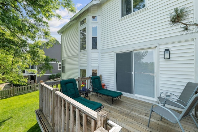 1361 Amherst Ct, Grayslake, IL 60030 - view of wooden deck