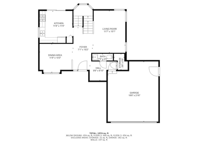 1361 Amherst Ct, Grayslake, IL 60030 - view of floor plan / room layout