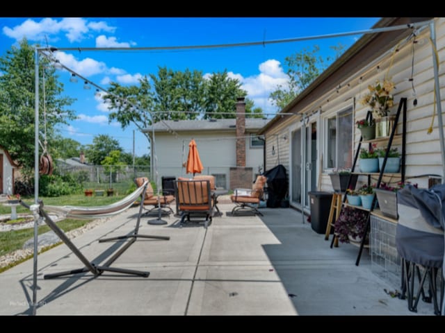 5112 Deerpath Rd, Oak Forest, IL 60452 - view of patio / terrace with an outdoor living space