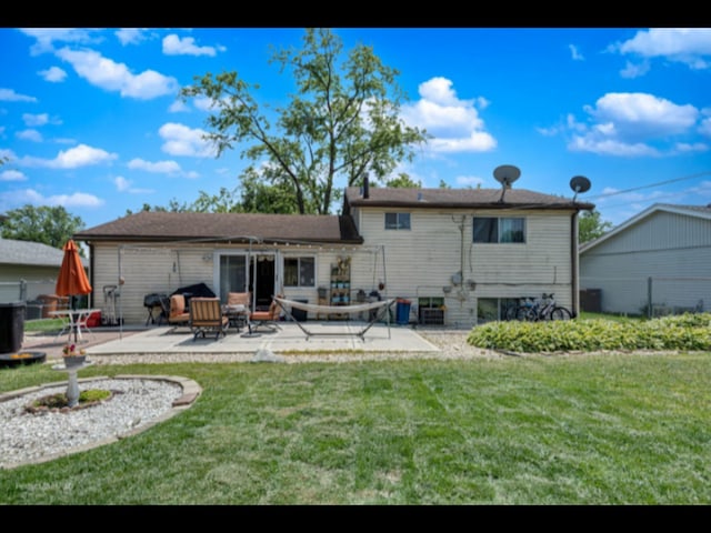 5112 Deerpath Rd, Oak Forest, IL 60452 - back of property featuring a patio area
