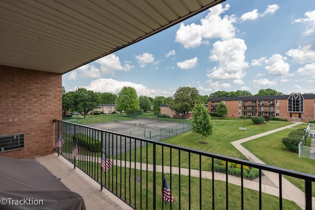 1056 N Mill St Unit 305, Naperville, IL 60563 - view of balcony
