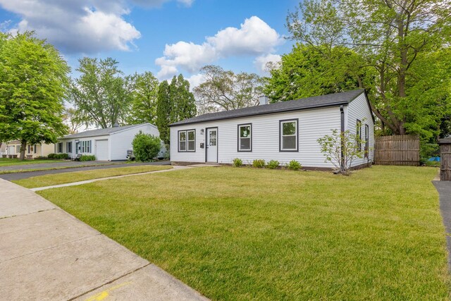 519 Everette Ave, Romeoville, IL 60446 - view of front of home with a chimney