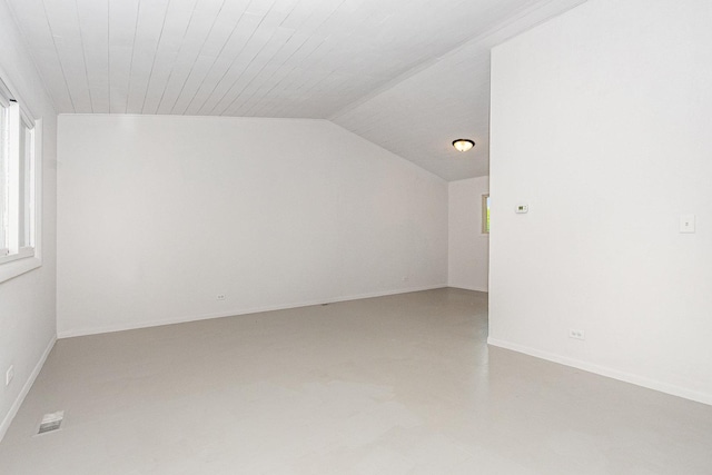 3020 Timber Hill Ct, Aurora, IL 60504 - additional living space with lofted ceiling and baseboards
