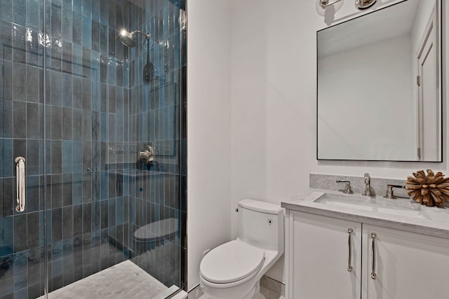 1646 N Orchard St Unit 1S, Chicago, IL 60614 - full bath with vanity and a shower stall