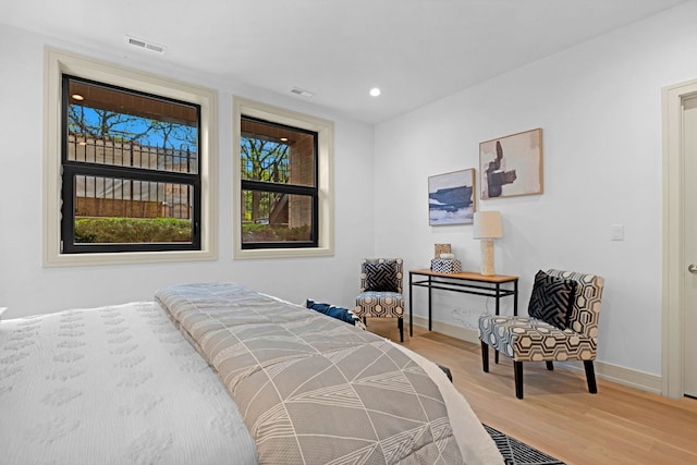 1646 N Orchard St Unit 1S, Chicago, IL 60614 - bedroom featuring wood finished floors and recessed lighting