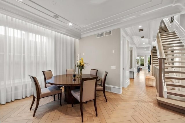 1942 N Sedgwick St Unit Ph, Chicago, IL 60614 - dining space featuring recessed lighting and stairway