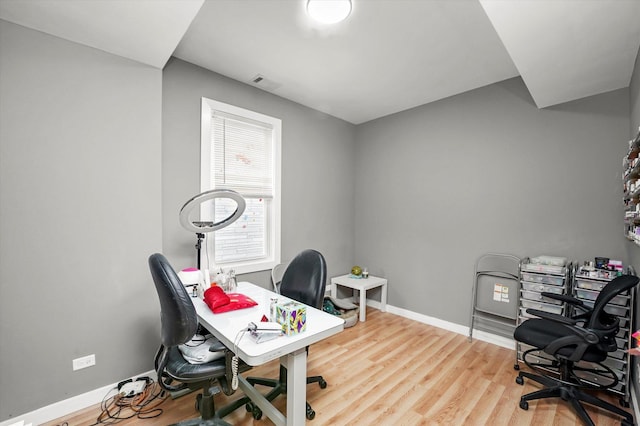 10554 S State St, Chicago, IL 60628 - office featuring light wood-style floors and baseboards