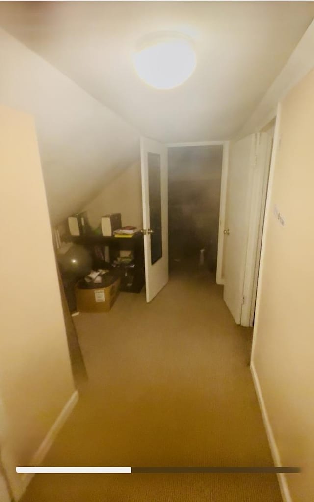 5341 S Aberdeen St, Chicago, IL 60609 - hallway with light colored carpet