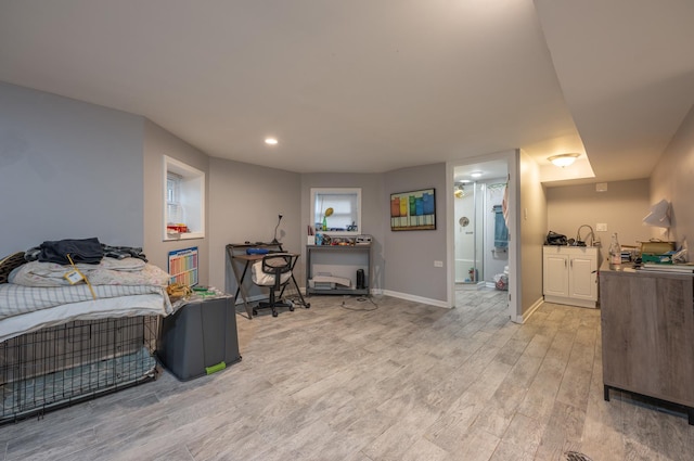 4018 N Maplewood Ave, Chicago, IL 60618 - interior space with light wood-type flooring and recessed lighting
