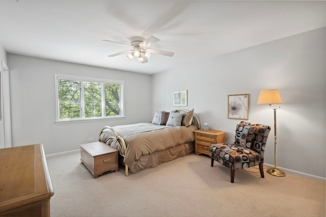 1923 N Carlyle Pl, Arlington Heights, IL 60004 - bedroom featuring carpet floors and a ceiling fan